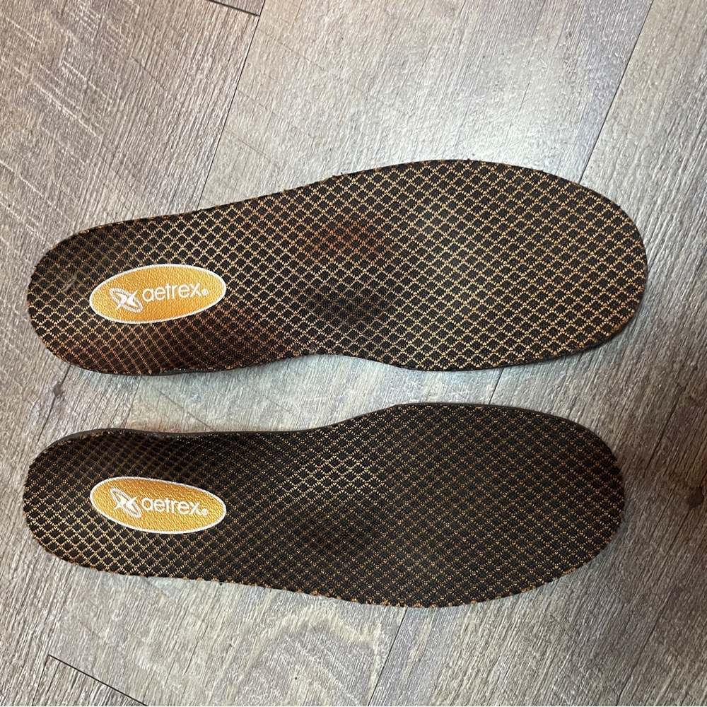 Aetrex‎ Men's Black and Brown Insoles